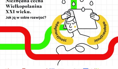 grafika przedstawiającą tytuł artykułu z rysunkową grafiką postaci z otwartą książką na głowie